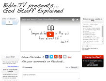 Tablet Screenshot of godstuffexplained.com